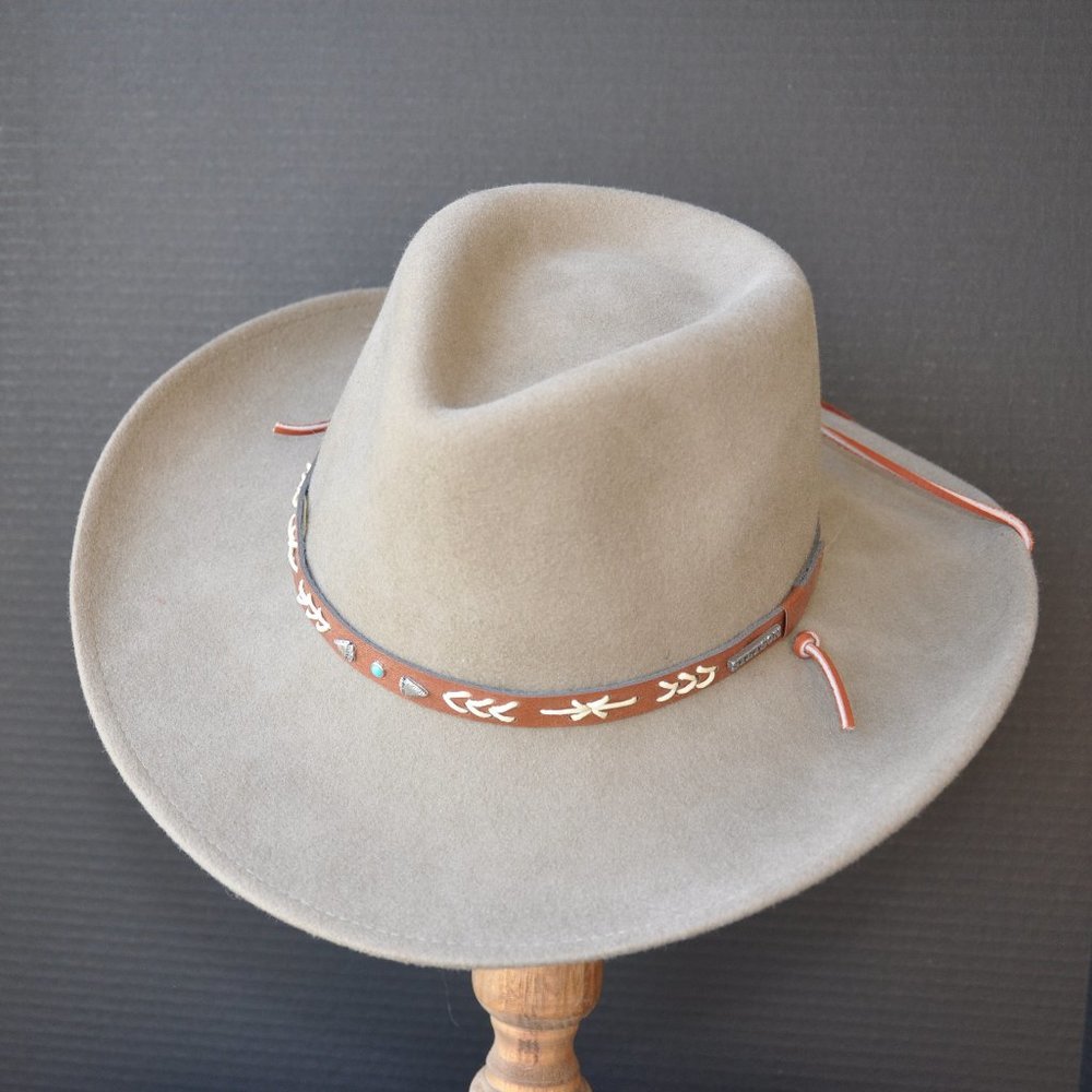 New Stetson Twstfe style Size Medium Wool Felt Hat